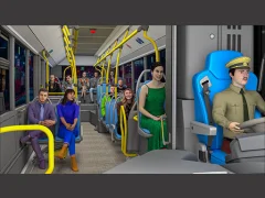 Gêm Coach Bus Simulator: City Bus Sim ar-lein