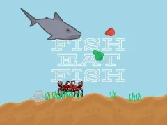 Gêm Fish eat fish 2 player ar-lein