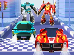 Gêm Car Robot Transform Fight ar-lein