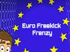 Gêm Euro Freekick Frenzy ar-lein