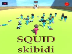 Gêm SQUID SKIBIDI ar-lein