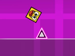 Gêm Chwarae mewn dash geometreg ar-lein