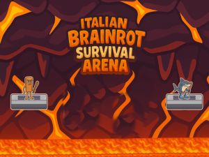 Gêm Arena Goroesi Brainrot Eidalaidd ar-lein