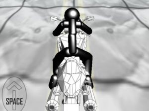 Gêm Rasio Beic Modur Zombie Stickman ar-lein