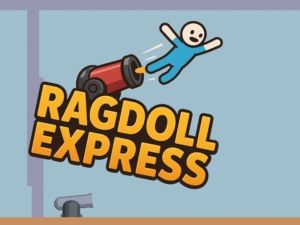 Gêm Ragdoll Express ar-lein