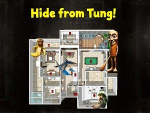 Gêm Cuddio rhag tung! ar-lein