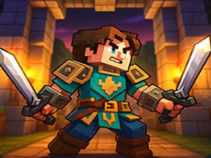Gêm Antur Steve Dungeon ar-lein