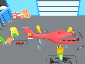 Gêm Ffatri Awyrennau: Tycoon ar-lein