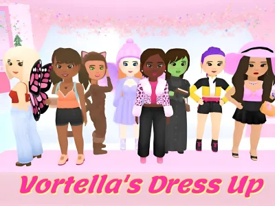 Gêm Vortella's Dress Up ar-lein