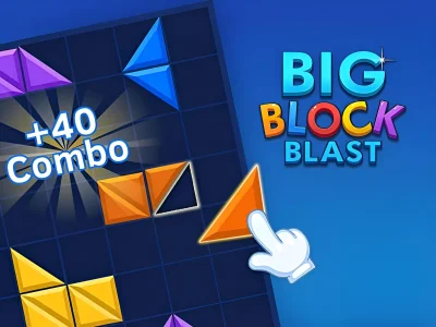 Gêm Big Block Blast ar-lein
