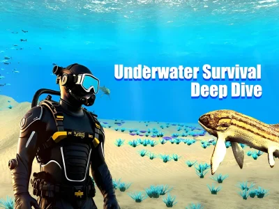 Gêm Underwater Survival: Deep Dive ar-lein