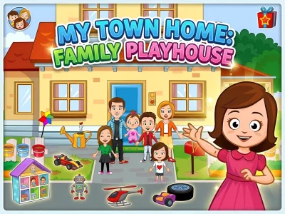 Gêm My Town Home: Family Playhouse ar-lein