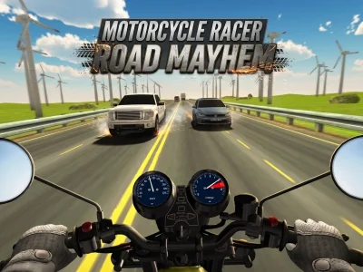 Gêm Motorcycle Racer: Road Mayhem ar-lein