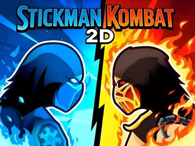 Gêm Stickman Kombat 2D ar-lein