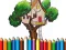 Gêm Tree House Coloring Book ar-lein
