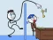 Gêm Stickman Troll Thief Puzzle ar-lein