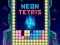 Gêm Neon Tetris ar-lein