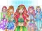 Gêm Girl Coloring Dress Up Games ar-lein