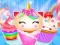 Gêm Unicorn Mermaid Cupcake Cooking Design ar-lein