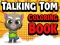 Gêm Talking Tom Coloring Books ar-lein