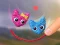 Gêm Love Cats Rope ar-lein