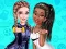 Gêm Elsa And Tiana Workout Buddies ar-lein