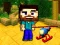 Gêm Mineblock Helicopter Adventure ar-lein