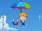 Gêm Umbrella Falling Guy ar-lein