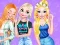 Gêm Princesses and Pets Matching Outfits ar-lein