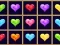 Gêm Sliding Hearts Match 3 ar-lein