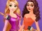 Gêm Disney Princesses Rainbow Dresses ar-lein
