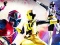 Gêm Power Rangers Match Attack ar-lein