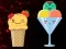 Gêm Ice cream PUZZLES ar-lein