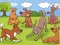 Gêm Animals Differences ar-lein