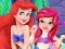 Gêm Baby Ariel Treating Cold ar-lein