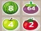 Gêm 2048 Fruits ar-lein