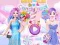 Gêm Barbie and Elsa in Candyland ar-lein