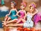 Gêm Princesses Sauna Realife ar-lein