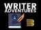 Gêm Writer Adventures ar-lein