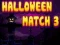 Gêm Halloween Match 3 ar-lein