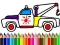 Gêm Back To School: Truck Coloring Book ar-lein