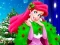 Gêm Ariel The Little Mermaid Christmas Dres Up ar-lein