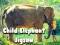 Gêm Child Elephant Jigsaw ar-lein