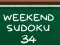 Gêm Weekend Sudoku 34 ar-lein