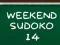 Gêm Weekend Sudoku 14 ar-lein
