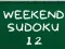Gêm Weekend Sudoku 12 ar-lein