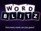 Gêm Word Blitz ar-lein