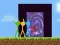 Gêm Stickman Parkour Skyland ar-lein