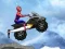 Gêm Spiderman Snow Scooter ar-lein