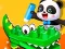Gêm Baby Panda Animal Puzzle ar-lein